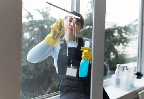 Nettoyage de vitres intérieures et extérieures à Vieux